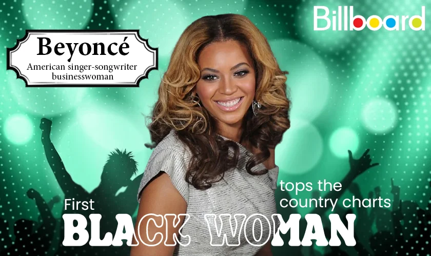  Beyoncé tops the country charts 