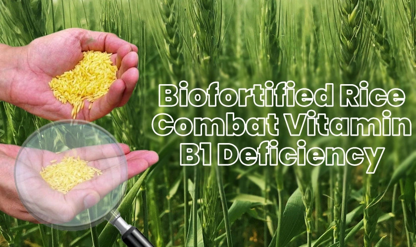  Biofortified Rice Combat Vitamin B1 Deficiency 