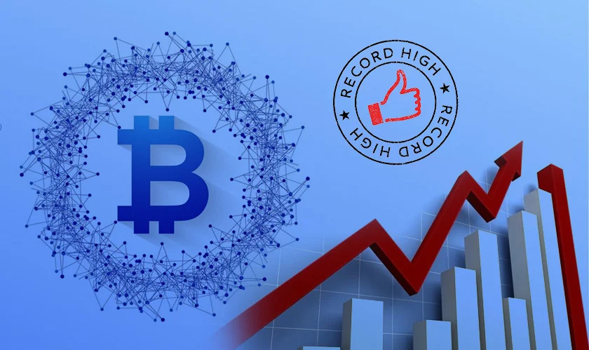  Bitcoin soars above 65,000 reaches record high 
