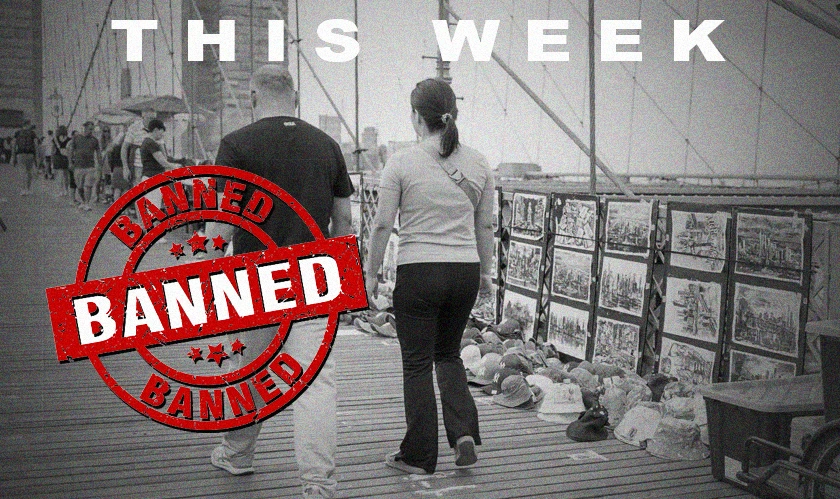  Brooklyn Bridge vendors will be banned 