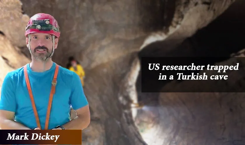 The US researcher trapped in a Turkish cave has been rescued