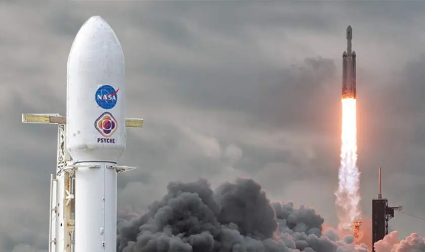  NASA launched Psyche rocket 
