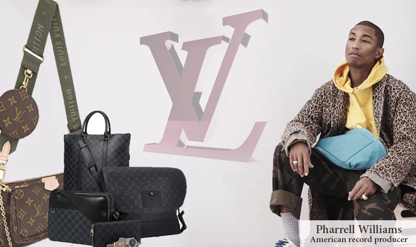  Pharrell debuts Louis Vuitton 
