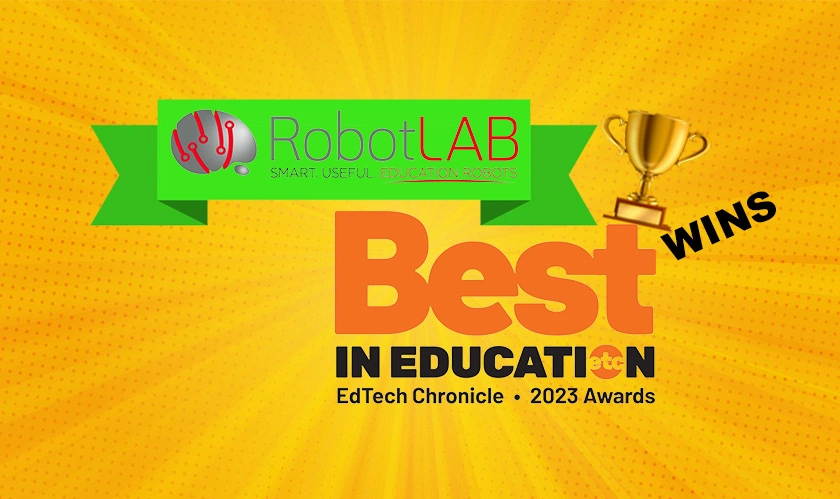  RobotLAB Wins at EdTech Chronicle 2023 