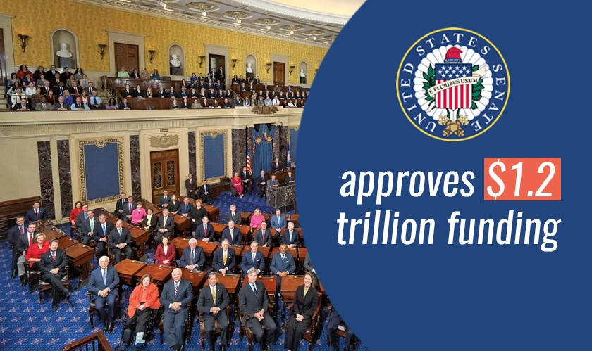  Senate approves $1.2 trillion funding 