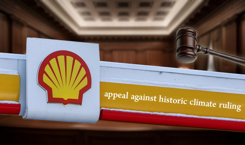  Shell appeals historic climate ruling 