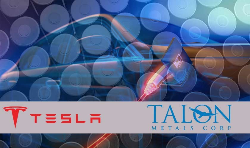 Tesla enters an agreement to supply of nickel with Talon Metals