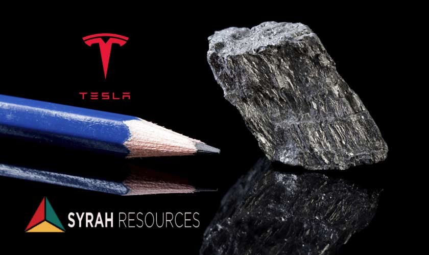 Tesla sings deal with Syrah Resources for graphite