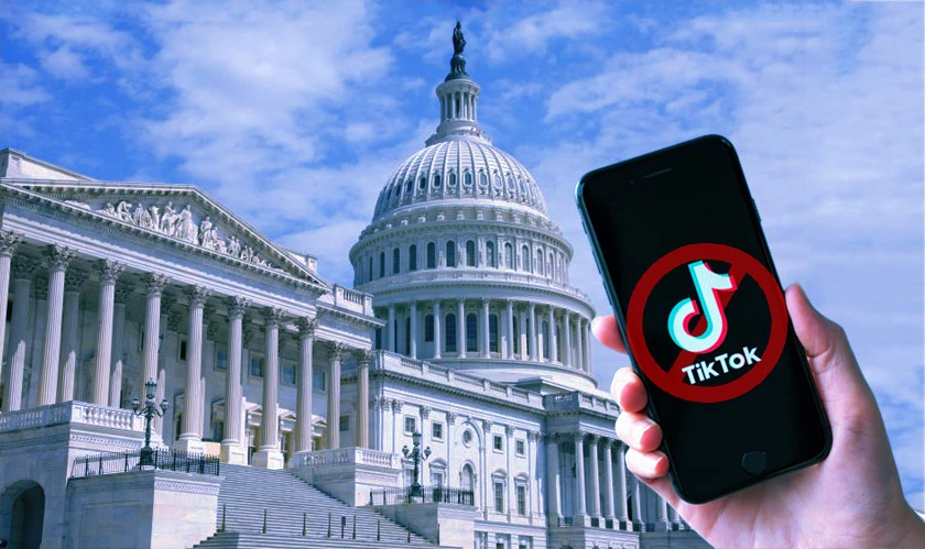 US lawmakers ban TikTok on government devices in spending proposal