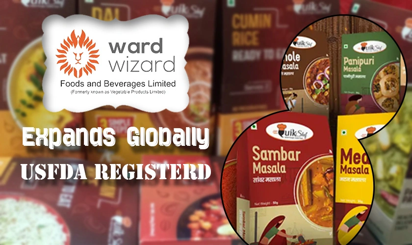  Wardwizard Foods & Beverages Expands Globally 