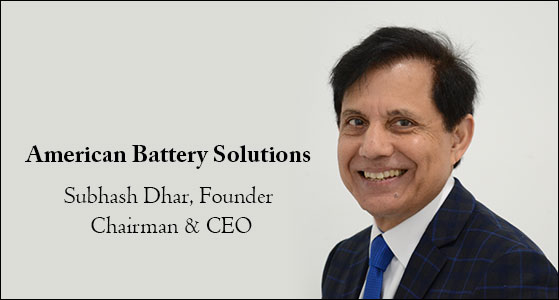American Battery Solutions Inc.—Powering the next generation electrification 