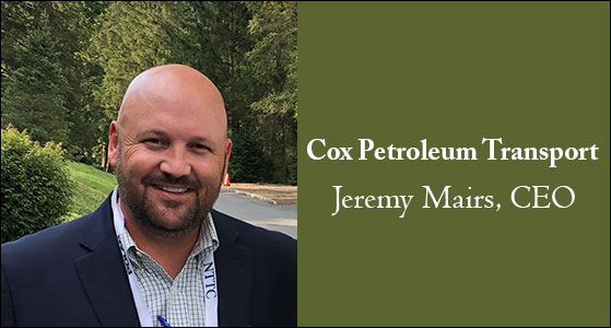 Cox Petroleum Transport— a family-oriented company that delivers petroleum products for most major oil companies 