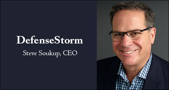 With a passion to live, work, and nurture relationships, Steve Soukup (CEO) is defining and driving the strategic direction of DefenseStorm 
