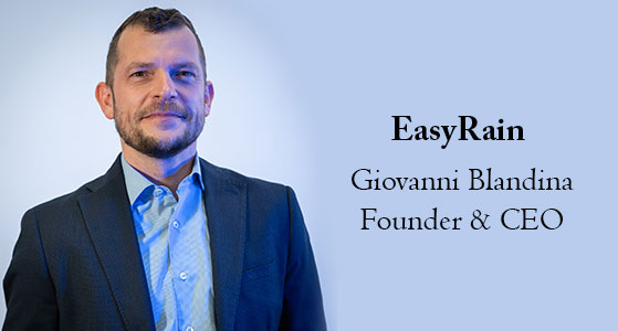 “Our vision—saving lives and making driving safer” —Giovanni Blandina, Founder and CEO of EasyRain
