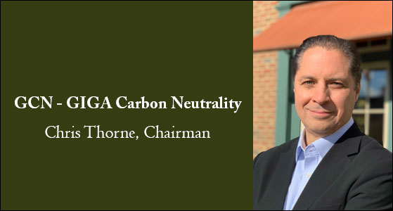 ‘We are providing a platform that changes the way the world tracks and monetizes its energy data and carbon credits,’  Chris Thorne, Chairman of GIGA Carbon Neutrality Inc